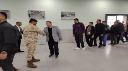 وصول طواقم المستشفى الميداني الأردني جنوب غزة/9 إلى أرض المهمة