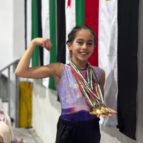 Jouri Al-Qudah.. A Jordanian Champion Shining in Gymnastics and Crowned First Place