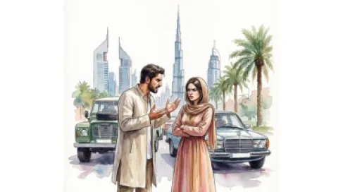 الإمارات.. شاب يطلب 200 ألف درهم تعويضاً من فتاة اتهمته بملاحقتها بالسيارة