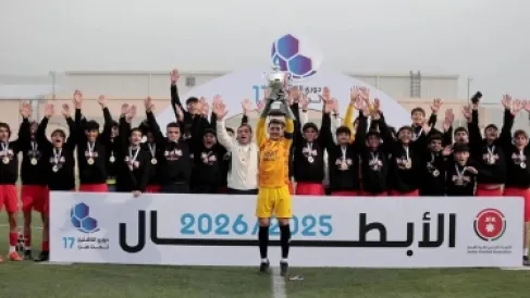 فرسان الأردن يفوز بدوري الناشئين