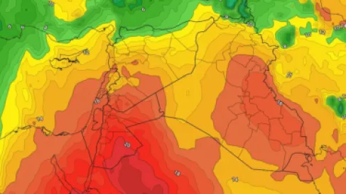 الأردن: مُراقبة وصول درجات الحرارة لمُستويات قياسية الإثنين