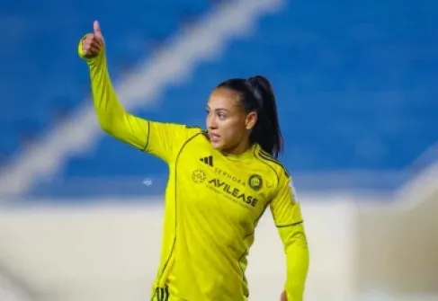 البرازيلية كاثلين سوزا لاعبة النصر السعودي تعلن إسلامها