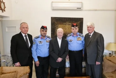 الأمن العام يكرّم الرائد المتقاعد رقم 650 سعد الدين هاكوز