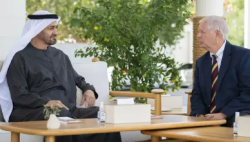 Lindsey Graham meets bin Zayed: There is planning for military action against Iran, but the decision has not yet been made.