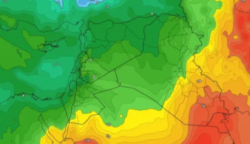 الأردن: إليكم حالة الطقس وفرص الأمطار في الأسبوع الأول من رمضان 2026