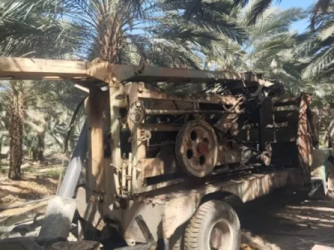 ضبط بئر وحفارة مخالفتين في الشونة الجنوبية
