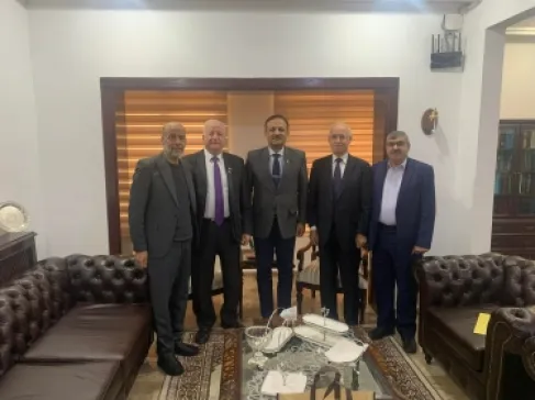 السفير الباكستاني الجديد يستقبل  وفدا من خريجي الجامعات الباكستانية بالأردن