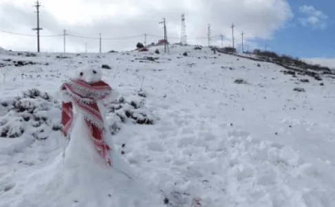 الراصد مأمون عقل يوضح احتمالات هطول الثلج بالأردن