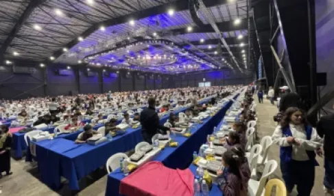 لبنان ينظم أكبر مائدة إفطار في العالم لدخول موسوعة غينيس