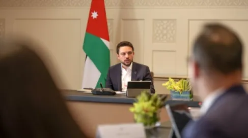 The Crown Prince Chairs a Meeting to Discuss Ways to Develop the Financial Technology Sector