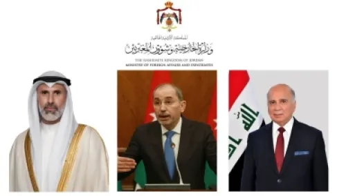 الصفدي يهاتف نظيره العراقي والكويتي 