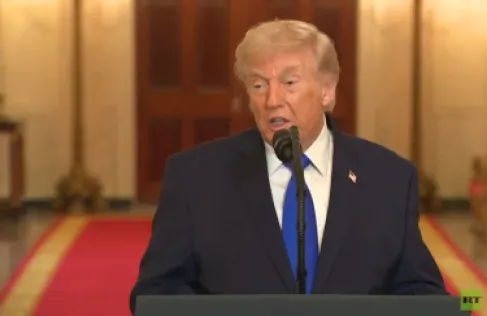 ترمب: إيران تطور صواريخ قادرة على الوصول إلى الولايات المتحدة