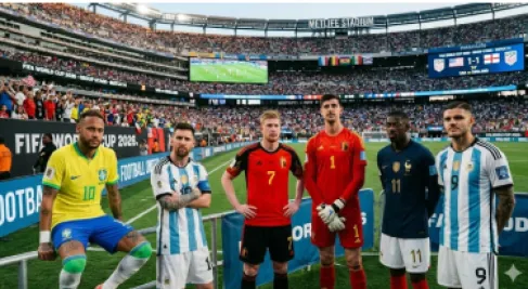 نجوم كبار مهددون بالغياب عن كأس العالم 2026: من نيمار وميسي إلى بيلينغهام