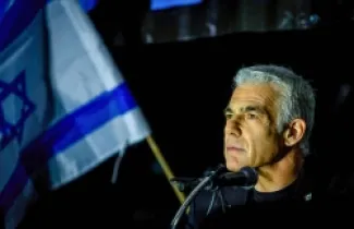 زعيم المعارضة الإسرائيلية ورئيس الوزراء السابق، يائير لابيد