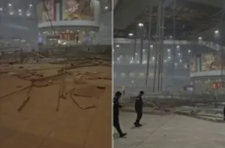 استهداف مطار الكويت الدولي من إيران