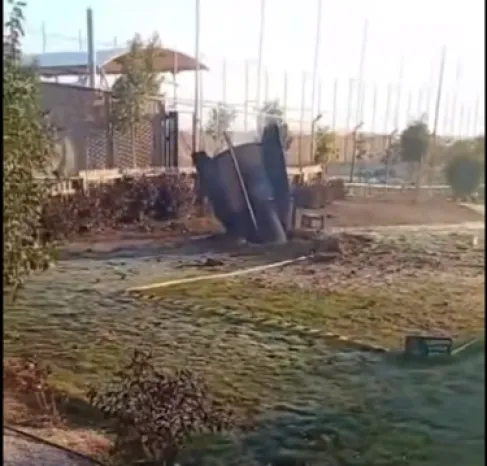 الأردن.. سقوط شظايا صاروخ في القسطل