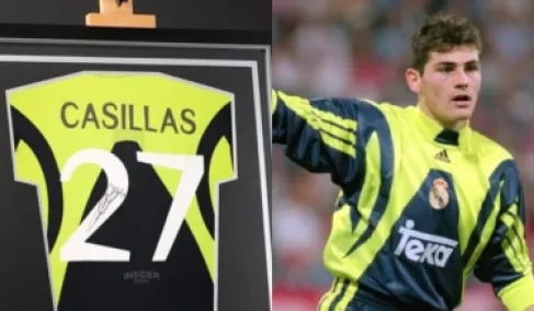 قميص كاسياس للبيع في متحف الأساطير.. والسعر خرافي