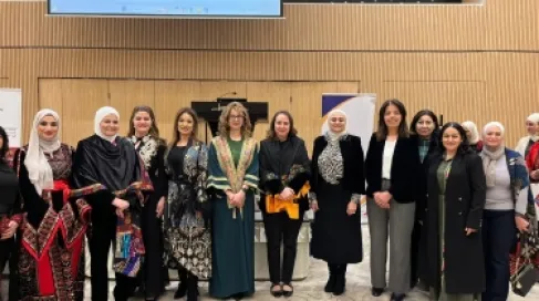 جامعة الشرق الأوسط تنظم إفطارًا رمضانيًا لشبكة المرأة والقيادة في التعليم العالي