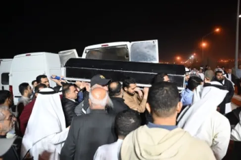 الكويت تشيع الطفلة (إلنا) ضحية العدوان الإيراني