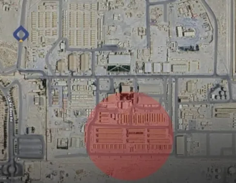 هجوم صاروخي إيراني على مقر القوات الأميركية في قاعدة عيسى الجوية بالبحرين