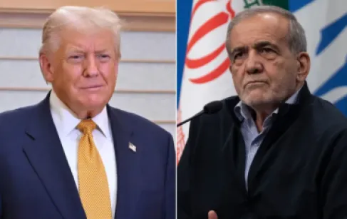 بزشكيان يشترط لإنهاء الحرب وترمب يؤكد استمرارها حتى إنجاز المهمة