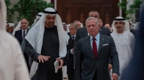 The King and President of the UAE discuss the implications of regional escalation over the phone