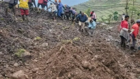 إثيوبيا: مقتل 52 شخصاً وفقدان 125 جراء انهيارات أرضية