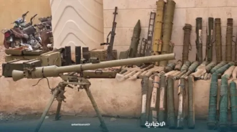 الأمن السوري يضبط مستودع كبير للأسلحة والذخائر