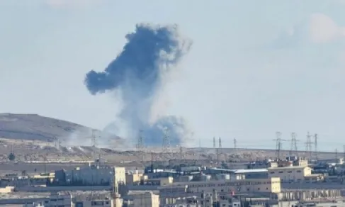 غارة جوية تستهدف شحنة تهريب على الحدود الأردنية السورية