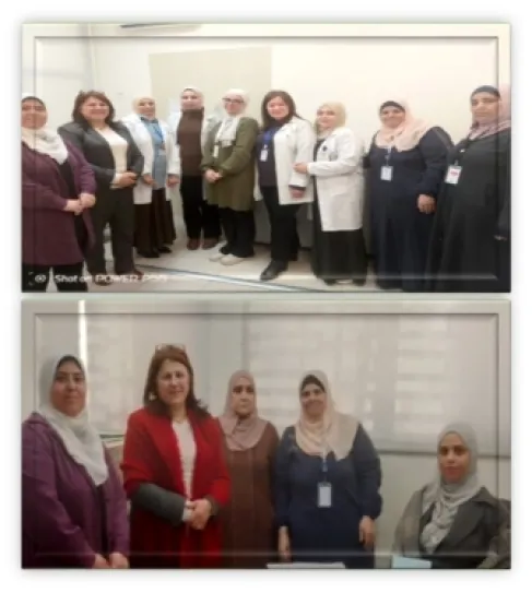 (تمريض) عمان الأهلية تُنظّم ندوتين توعويتين بالمركز الصحي بعين الباشا