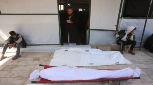 شهيد وجرحى بقصف للاحتلال الإسرائيلي غرب خان يونس