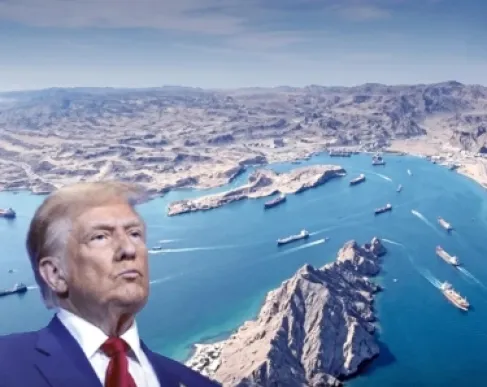 ترمب يهدد ايران اذا لم تفتح مضيق هرمز .. و(خاتم الأنبياء) يتوعد