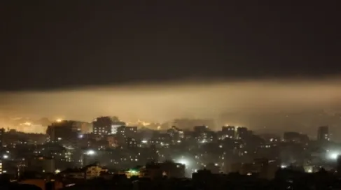 جيش الاحتلال الإسرائيلي يعلن أنه عاود قصف بيروت