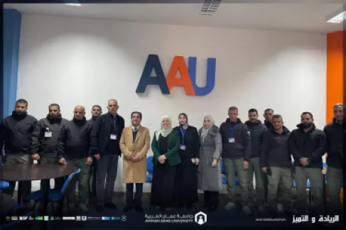 Amman Arab University Enhances Smoke-Free Campus Environment with a Training Workshop for University Security Staff