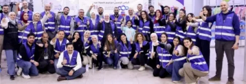 البنك العربي يدعم برنامج كسوة العيد بالتعاون مع بنك الملابس الخيري