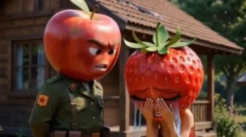 (The Cheating Fruits).. The Strangest TikTok Trends Garnering Millions of Views