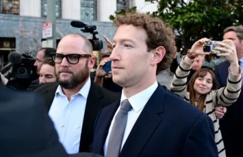 Fined (Meta) by $375 million in first conviction in child exploitation case.