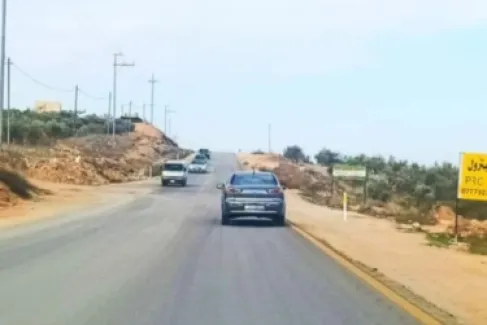 عطاء لحل مشكلة الازدحام المروري على طريق البترول في اربد