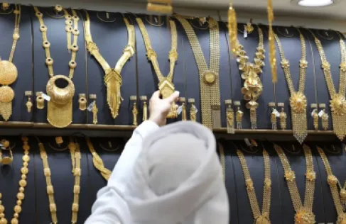 انخفاض أسعار الذهب بالأردن 2.2 دينار للغرام الخميس