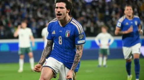 إيطاليا تتخطى أيرلندا في ملحق المونديال