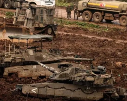 إصابة 9 عسكريين إسرائيليين بينهم ضابطان بقصف من جنوب لبنان