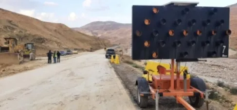 إعادة فتح الطريق الملوكي بين الطفيلة والكرك