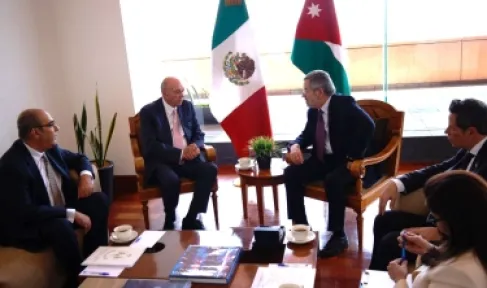 فيصل الفايز يدعو لتفعيل بروتوكولات التعاون بين الأردن والمكسيك