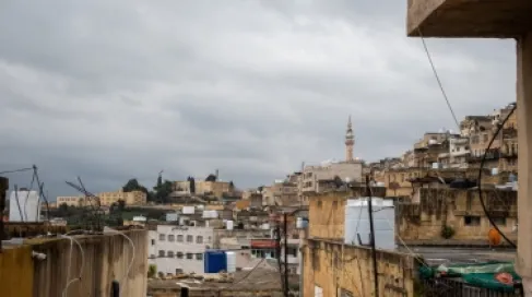 زخات مطرية متفرقة الأحد مع تأثر الأردن بكتلة هوائية باردة ورطبة