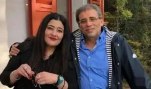 زوجة خالد يوسف تتقدم ببلاغ ضد إعلامية مشهورة وزوجها