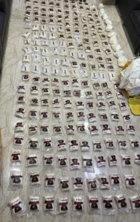 ضبط محاولتي تهريب مواد مخدرة عبر بالونات شرق الأردن