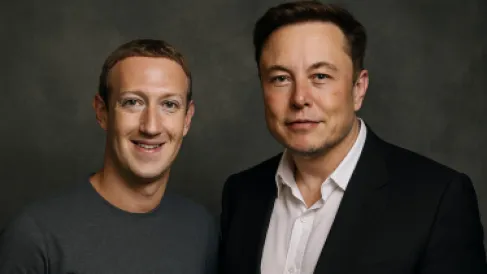 رسائل مفاجئة بين زوكربيرغ وماسك.. تعاون محتمل قريب