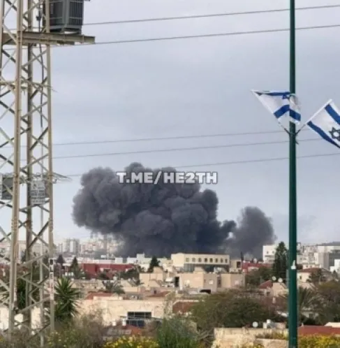 تضرر نحو 100 منزل في بئر السبع بعد سقوط صاروخ إيراني