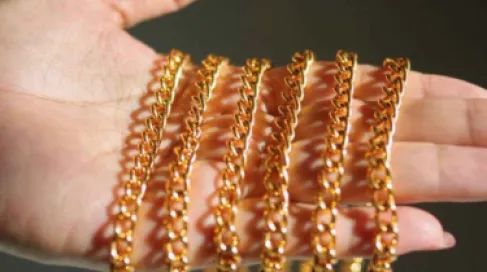 92.9 ديناراً لعيار 21… ارتفاع أسعار الذهب في الأردن