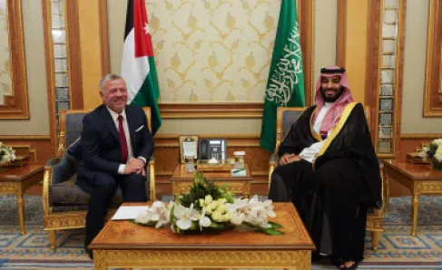 الملك  في زيارة إلى السعودية للقاء محمد بن سلمان